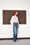 Asymmetric chiffon see-through tulle crop cape - 3