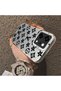 Oppo Reno 14 Pro 5g Compatible Silicone Edge Hard Back Case Couple Phone Case Brand Patterned - 4