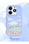Tecno Spark 10 Pro Compatible Case Camera Protector Blue Silicone Couple Phone Case Landscape Pattern - 2