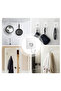 8 Pieces of Multi-Purpose Hangers with Large Hooks Self-Adhesive Towel Bathroom Hanger - 4