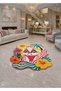 Sdt Fish Theme Patterned Modern Woven Base Decorative Carpet Sdtamor202 - 2