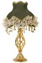 Khaki Fabric Gold Twisted Leg Vintage Lampshade 50X28Cm Hk00125 - 6
