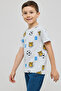 Printed T-Shirt with Crew Neck and Short Sleeves - 3