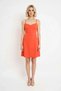 Women's Thin Straps Sweetheart Neckline Mini Dress with Open Waist Skater Cut Stretchy Woven Casual Comfortable Modern - 4