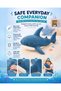 Shark Plush Toy 45CM Large Soft Stuffed Animal Realistic Ocean Shark Plush Doll Cuddly Marine Plushie Pillow Kids Hug Toy Bedroom Decor Gift for Boys Girls and Ocean Lovers - 2