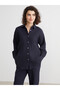 Textured Oversize Women's Shirt