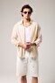 Linen Regular Fit Striped Shirt - 6