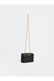 Leather look women's shoulder bag