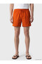 Orange Shortest Length Men's Swim Shorts - 2