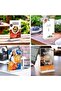 Acrylic Sign Holder A5, 1 Pack - Clear Display sign Stand for Store Sign Holders - Vertical Double-Display Items - 2
