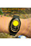 Portable Mosquito Repellent Bracelet with Yellow Light, USB Rechargeable Anti Mosquito Wristband - 2
