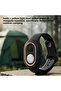 Portable Mosquito Repellent Bracelet with Yellow Light, USB Rechargeable Anti Mosquito Wristband - 3