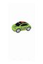Toy Race Car, Green with Black Roof, Beetle Style, Racing Theme with Checkered Flag Design, New with slightly damaged box - 2