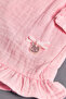Embroidered Top and Shorts Set - 5
