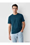 Petrol Crew Neck Printed Men's Combed Cotton T-Shirt - 6