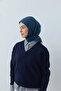 Aya Cotton Scarf Dark Petrol - 3