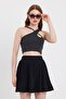 Woman's Strappy Crop Camisole Anthracite - 2