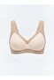 Non-wired, non-padded, plain sports bra