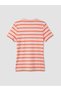 Vizyon New Season Crew Neck Embroidered Women's Ribbed T-Shirt - 6