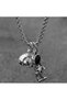 Couple Astronaut Necklace Magnetic Lover Necklace Set of 2 - 3