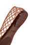 Women's Brown Jelly Ballerinas 26Sfe4755Pv - 8