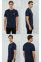 3 Pieces 100% Cotton Daily Basic T-Shirt-7076 - 7