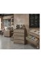 Spring Collection Chest Of 4 Drawer L80cm*W40cm*H92cm gray color