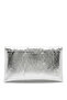 Varol 441 Clutch Women's Portfolio Bag Silver - 4