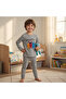 Children's Gray Color Printed 2-Piece Set Cb1001