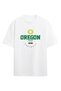 Oregon Ducks Ncaa College American Football White Oversize T-Shirt