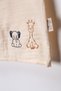 Animal Kingdom Embroidered Muslin Shirt and Armor Shorts Men's Set - 3