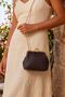 The Woven Frame Mini Model Leather Women's Portfolio & Clutch, Shoulder Bag