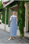 Strappy Denim Gilet Dress