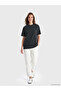 Anthracite 100% cotton women's t-shirt - 3
