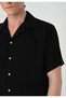 Apaş Collar Oversize Short Sleeve Men's Shirt - 4