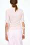Pointelle jersey T-shirt - 4