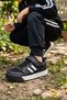 Campuse Unisex Black Children's Sports Shoes