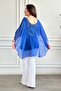 Silk Blouse with Lace Back - 6