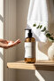 Hair Conditioner and Shampoo Bottle Set of 2 Amber |   500 ml Plastic - 2