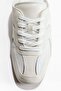 Trainer-style leather mules - 4