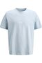 تي شيرت رجالي من JJESOHO باللون الأزرق السماوي SS CREW NECK NOOS رمز الموديل: 12278787Celestial - 3