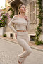 Women's Madonna Collar Spanish Flare Suit - 5