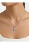 Steel Silver Turtle Figured Necklace - 2