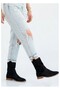 Bellamor Women's Perforated Suede Summer Laser Cut Cowboy Boots - 2