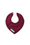 Liquid-Proof Baby Bib with Burgundy Embroidery - 3
