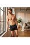 ! Men's Cotton Boxer Briefs 3-Pack - Multi