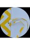 Balcony Iron Curtain Railing Curtain Any Size Boy X En with Metal Rings Yellow White Zigzag - 4