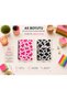 A5 Cellophane Coated Cover, 1 Lined, 1 Checkered, 80 Sheets, 80 Gram Notepad Set - 5