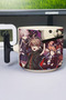كوب سيراميك فاخر مطبوع عليه Danganronpa (قطعة واحدة) بمقبض أسود خاص على شكل حرف T V3T