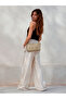 Simli Rose Shk301 Star Embossed Gold Zipper Chain Strap Women's Hand, Shoulder and Wrist Bag - 2